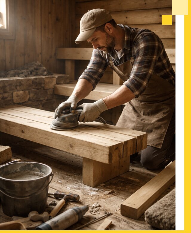 Ремонт бань под ключ в Сарове с гарантией качества и сроков