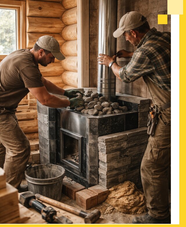 Строительство и отделка русских бань под ключ в Сарове