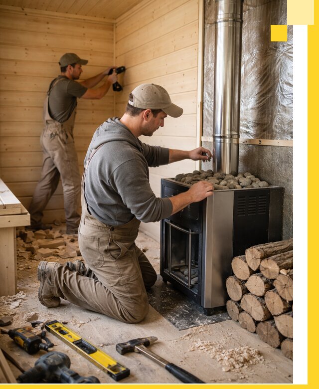 Строительство деревянных бань под ключ в Сарове проекты и монтаж