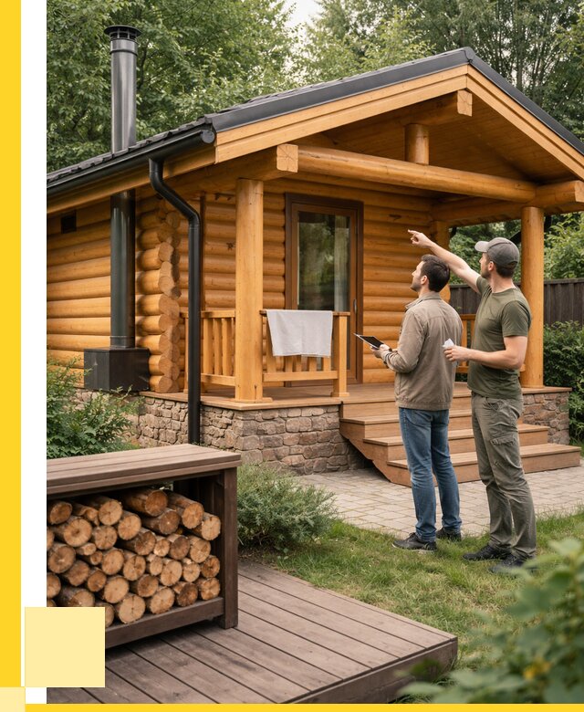 Бани для дачи под ключ в Сарове от 260375 р. | ЭриданСро