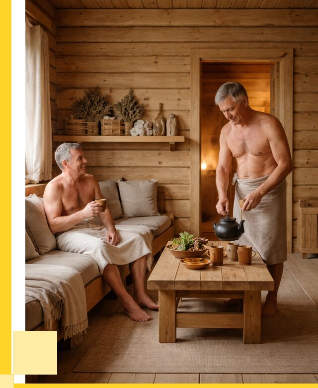 Бани с комнатой отдыха под ключ в Сарове от 468675 р. | ЭриданСро