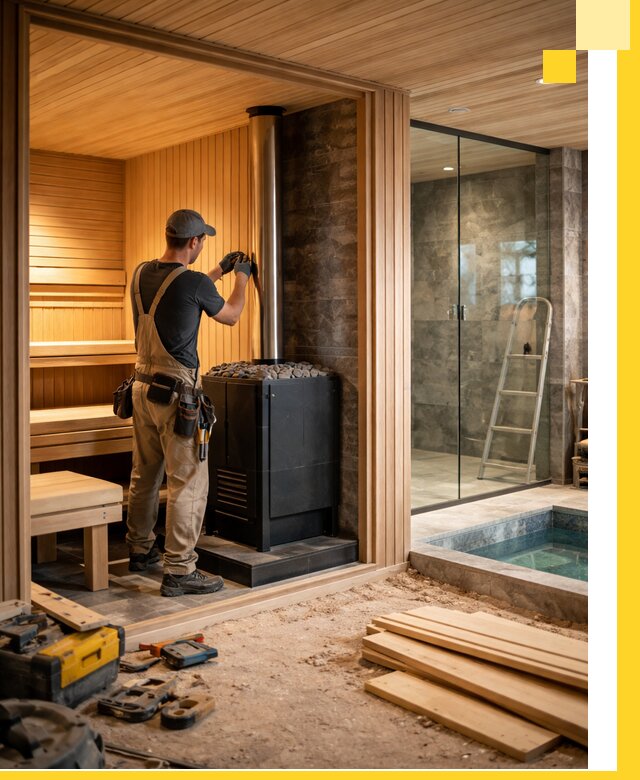 Полное строительство банных комплексов под ключ в Сарове