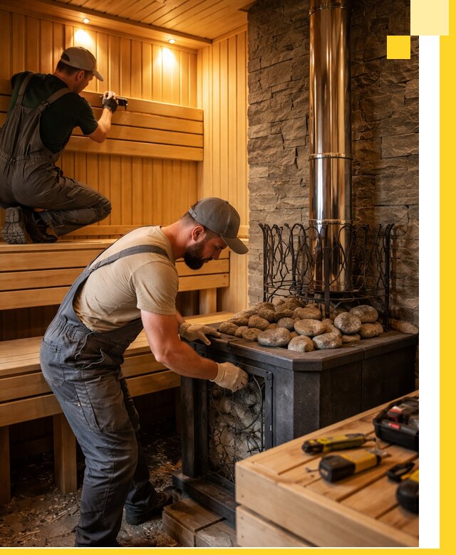 Комплексный дизайн бань, саун и зон отдыха в Сарове