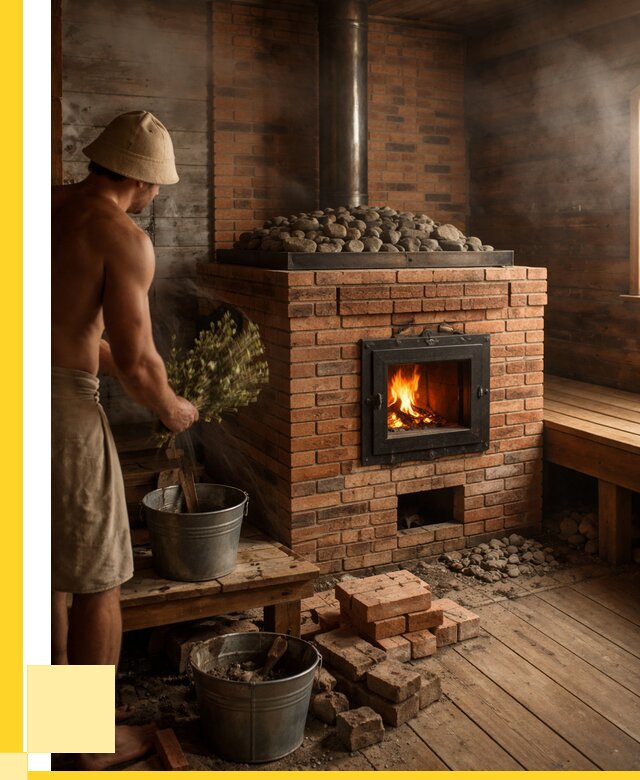 Кирпичные банные печи в Сарове от 93735 р. | ЭриданСро