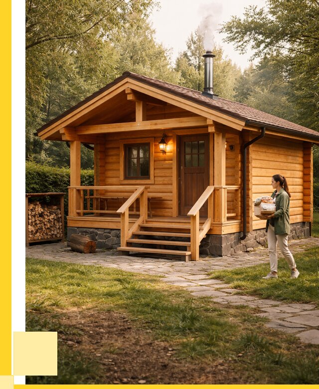 Купить баню под ключ в Сарове от 676975 р. | ЭриданСро