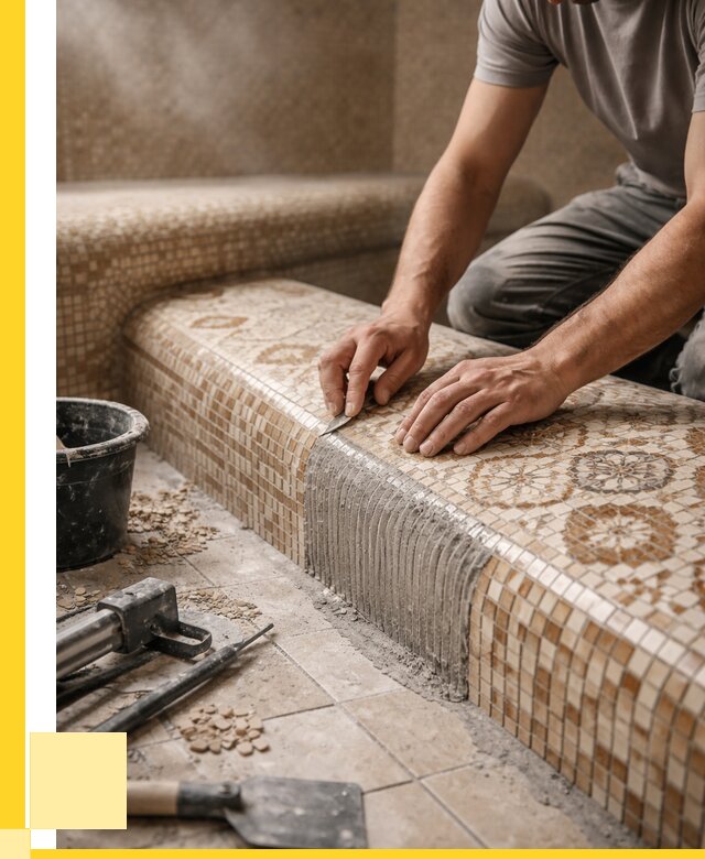 Плитка для хамама под ключ в Сарове от 3645 р. | ЭриданСро